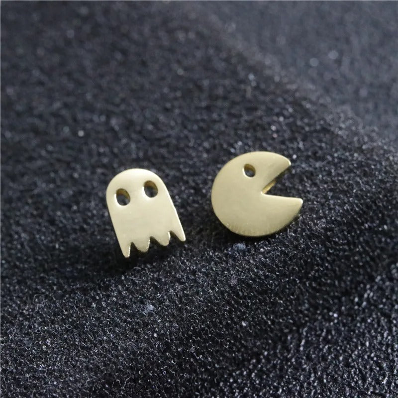 Cute Earrings | Retro Arcade Pac-Man Edition