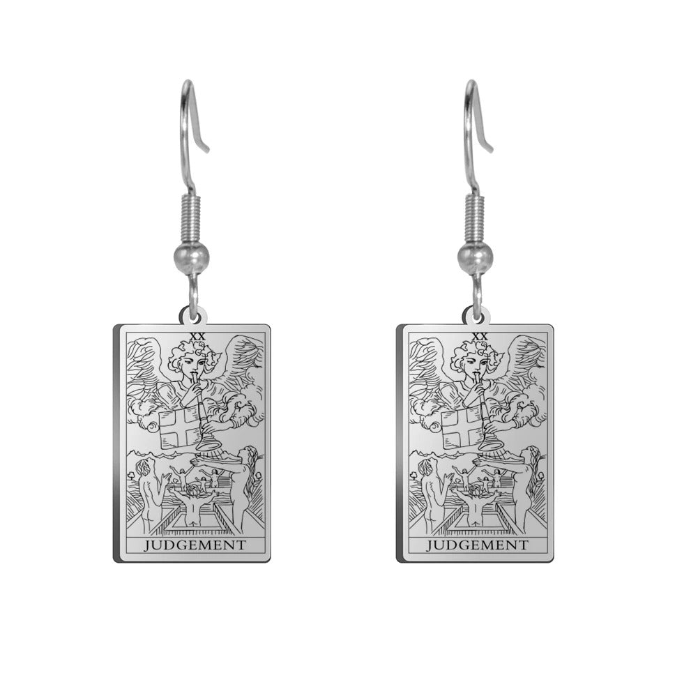 Tarot Card Earrings