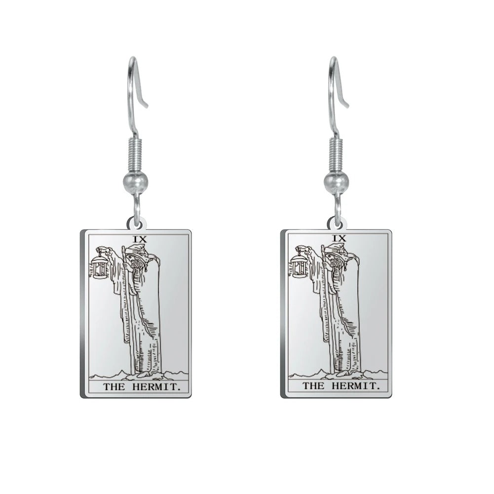 Tarot Card Earrings