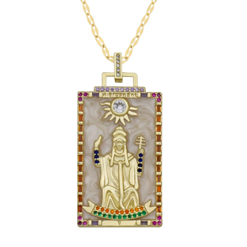 Tarot Card Necklace