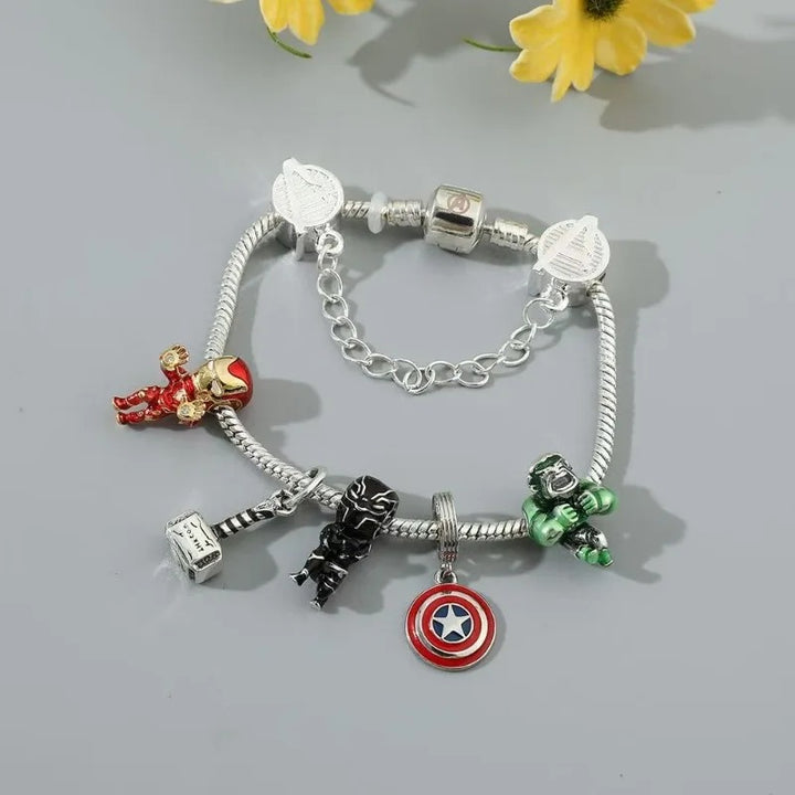 Marvel Charm Bracelet (925 Sterling Silver)