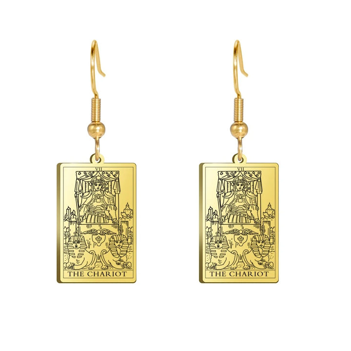 Tarot Card Earrings