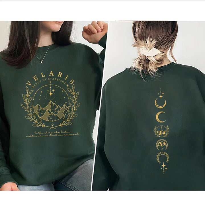 Velaris City Of Starlight Sweatshirt Back Design