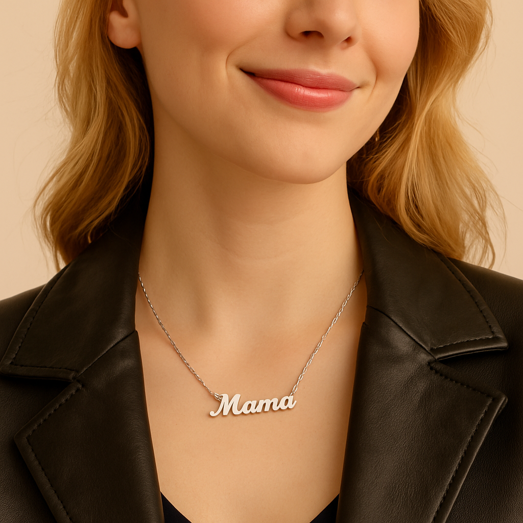 Mama Ketting | 14k Verguld Goud
