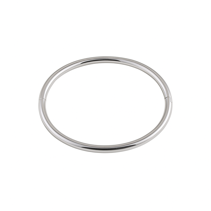 Bracciale schiavo massiccio classico | Oro placcato 14k