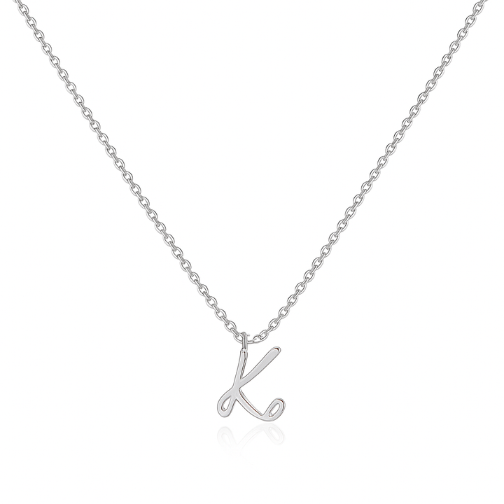 Collana Iniziale Minimalista | Argento Sterling 925