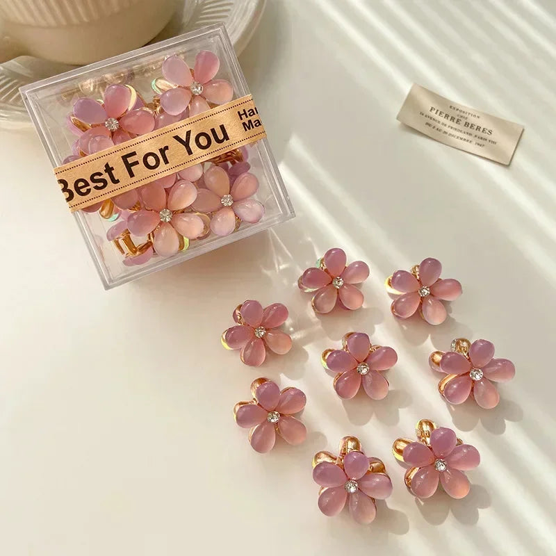 Elain's Hairpins Bloemen Haaraccessoires – Set van 10 stuks