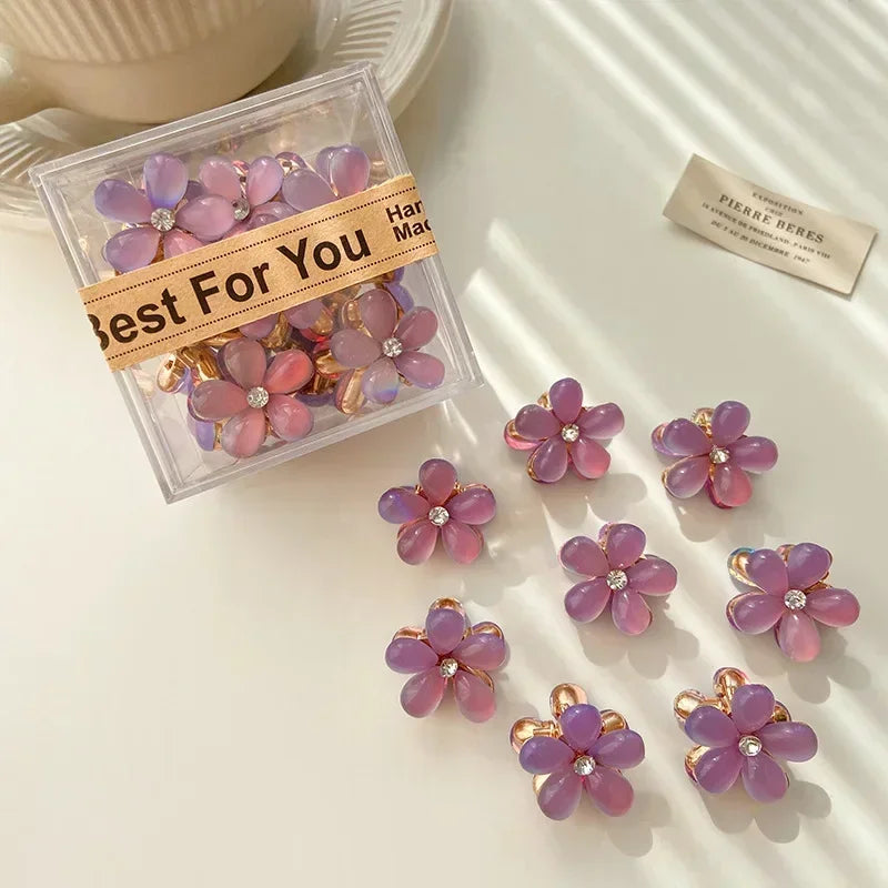 Elain's Hairpins Bloemen Haaraccessoires – Set van 10 stuks