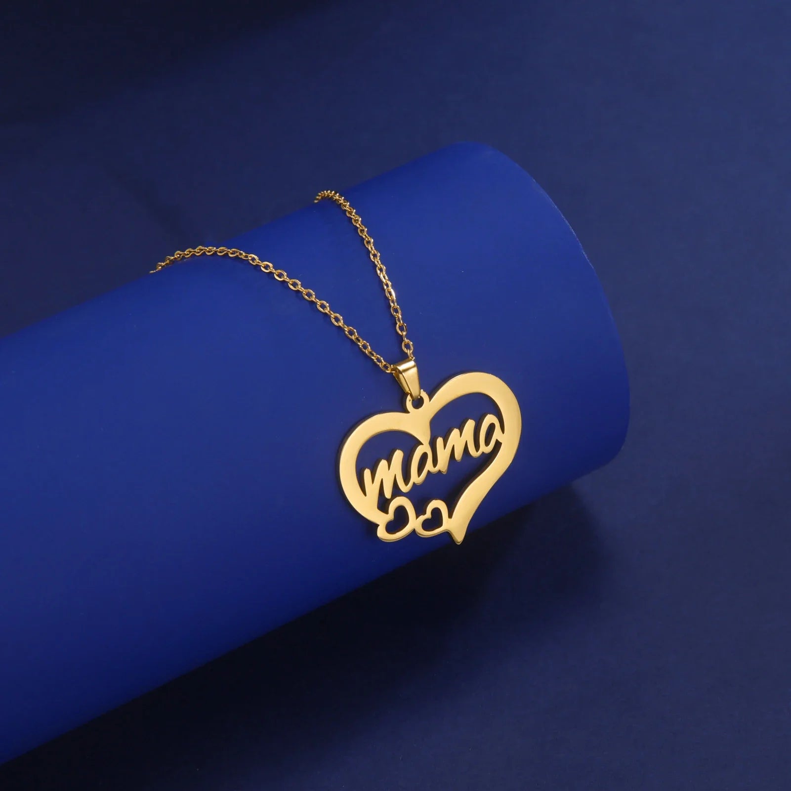 Moederdag Ketting MAMA | 14k Verguld Goud of 925 Sterling Zilver – Tijdloos Moederdag Cadeau