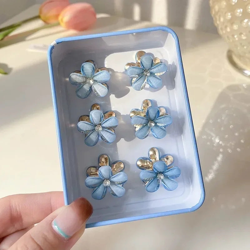 Elain's Hairpins Bloemen Haaraccessoires – Set van 10 stuks