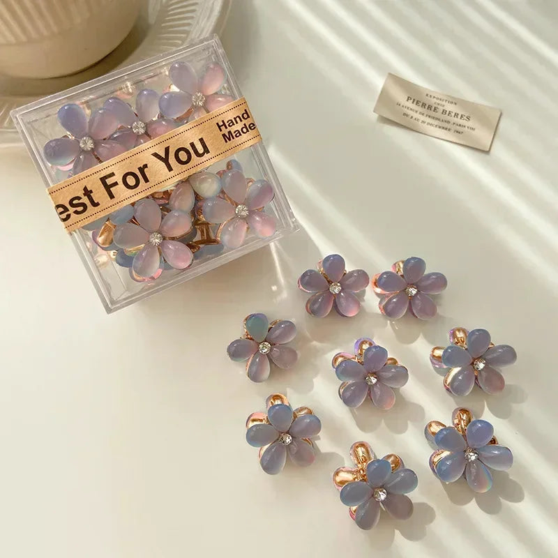 Elain's Hairpins Bloemen Haaraccessoires – Set van 10 stuks