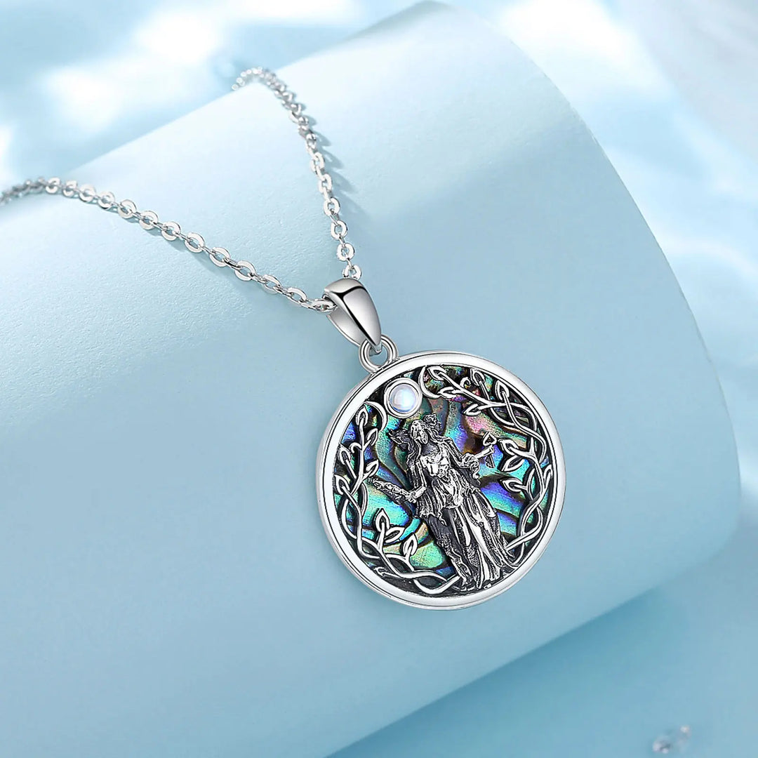 Collana di Ecate | Argento Sterling, Ipoallergenico, Gioiello Fantasy Mistico