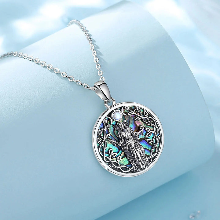 Collana di Ecate | Argento Sterling, Ipoallergenico, Gioiello Fantasy Mistico
