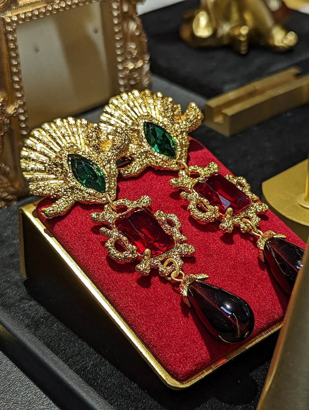 14k Gouden Oorbellen Marokkaanse Bruiloft