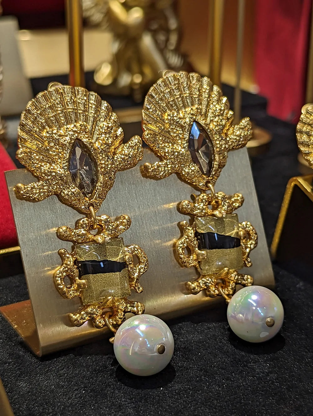 14k Gouden Oorbellen Marokkaanse Bruiloft