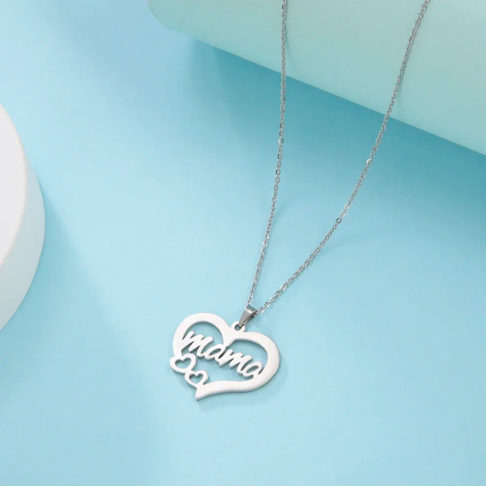 Moederdag Ketting MAMA | 14k Verguld Goud of 925 Sterling Zilver – Tijdloos Moederdag Cadeau
