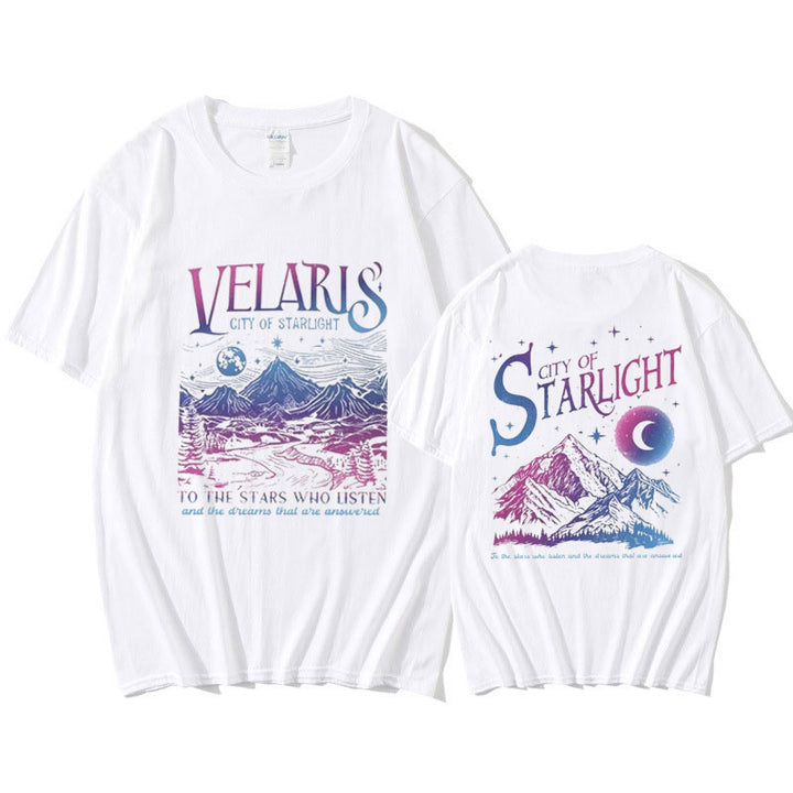 Velaris City of Starlight Streetwear T-shirt