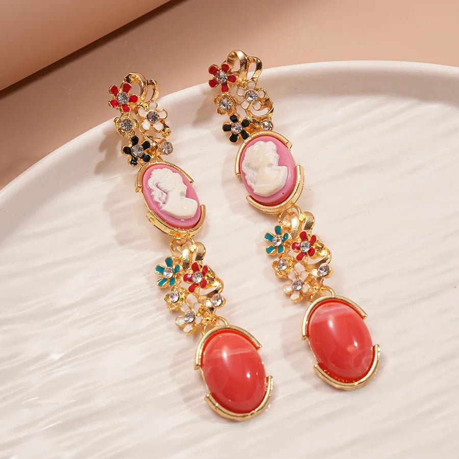 Ensemble de bijoux style baroque | Collier, bracelet et boucles d'oreilles, luxe et élégant