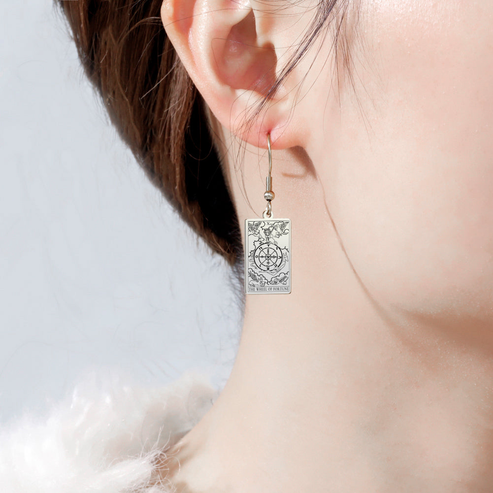 Tarot Card Earrings