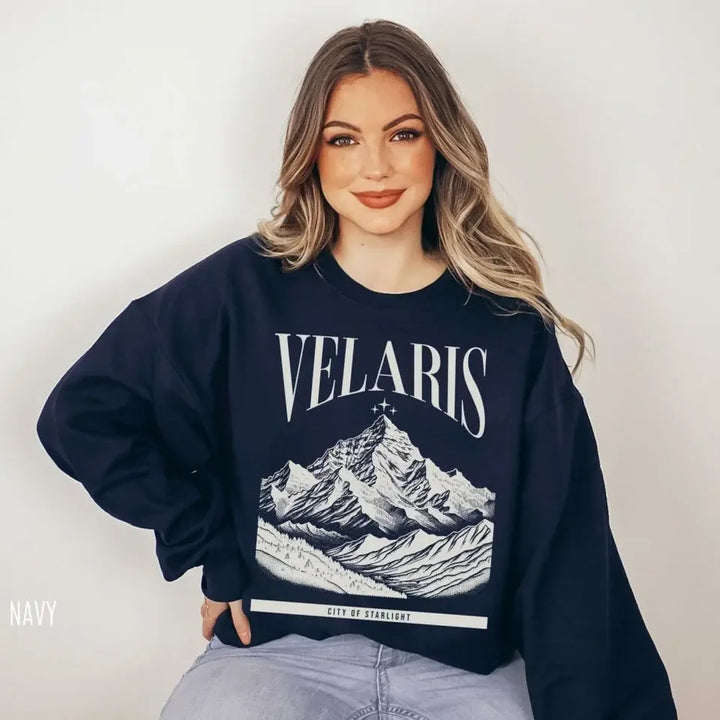 Women Winter Fleece Y2K Top Valkyrie Sweatshirt Officially Licensed ACOTAR Merch Sweatshirt Magic Bookish Tee Loose Unisex Top