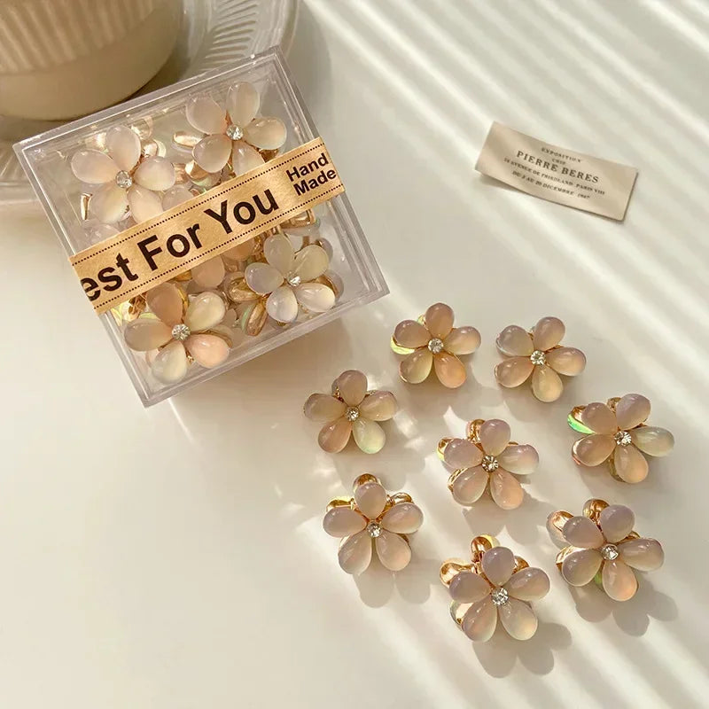 Elain's Hairpins Bloemen Haaraccessoires – Set van 10 stuks