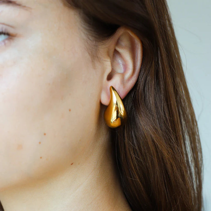 TEARDROP. oversized earrings