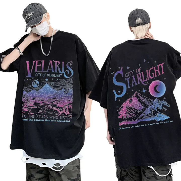 Velaris City of Starlight Streetwear T-shirt