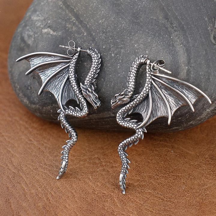 Fourth Wing Dragon Earrings | Fantasy Collection