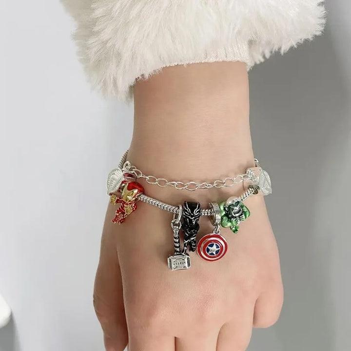 Marvel Charm Bracelet (925 Sterling Silver)