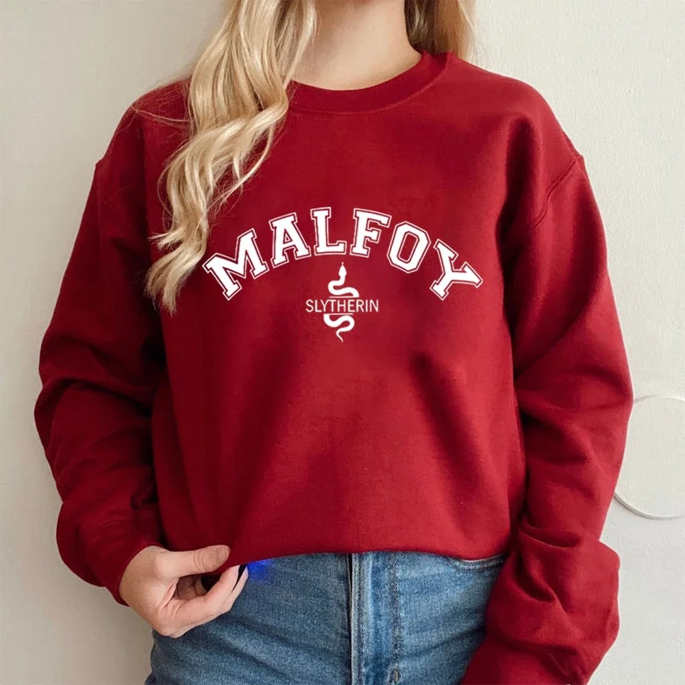 Malfoy Sweatshirt | Slytherin Merch