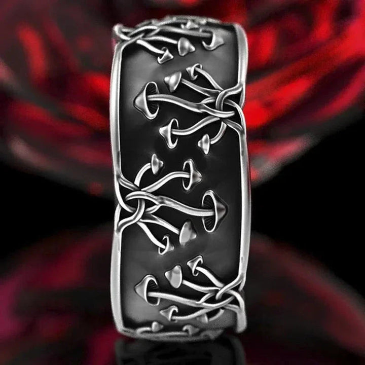 Cordon d'automne avec champignons | 925 argent sterling