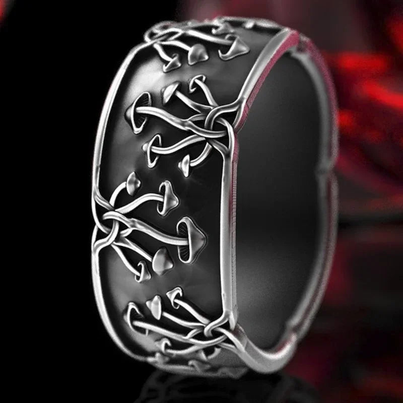 Cordon d'automne avec champignons | 925 argent sterling