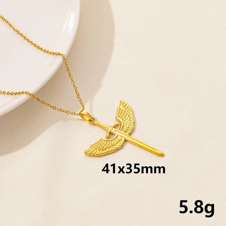 Minimalistic Necklace 14k Plated Gift For Him