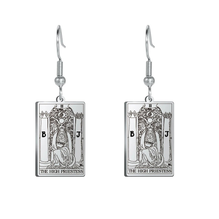 Tarot Card Earrings