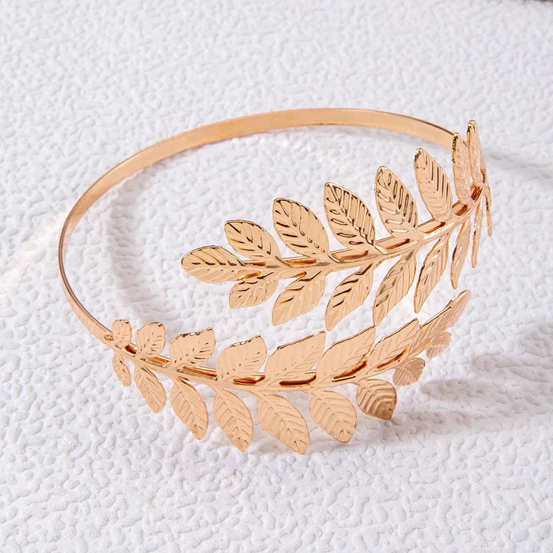 Laurier Dames Biceps Bijoux | Bracelet de bras et Collier de bras Ornement, Bijou de luxe