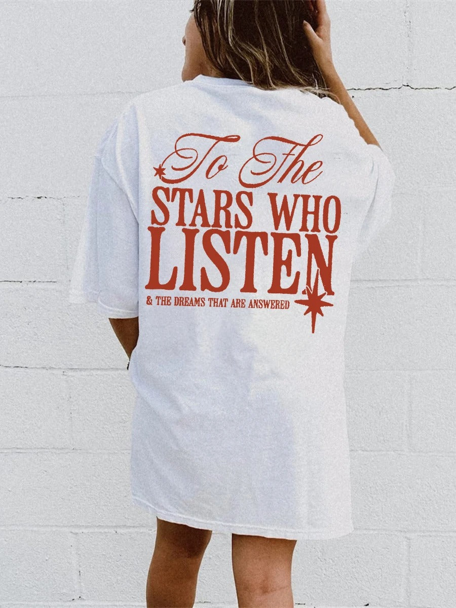 To The Stars Who Listen Shirt | ACOTAR Merch