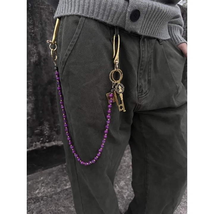 Royal Key Jeans Chain | Statement Streetwear