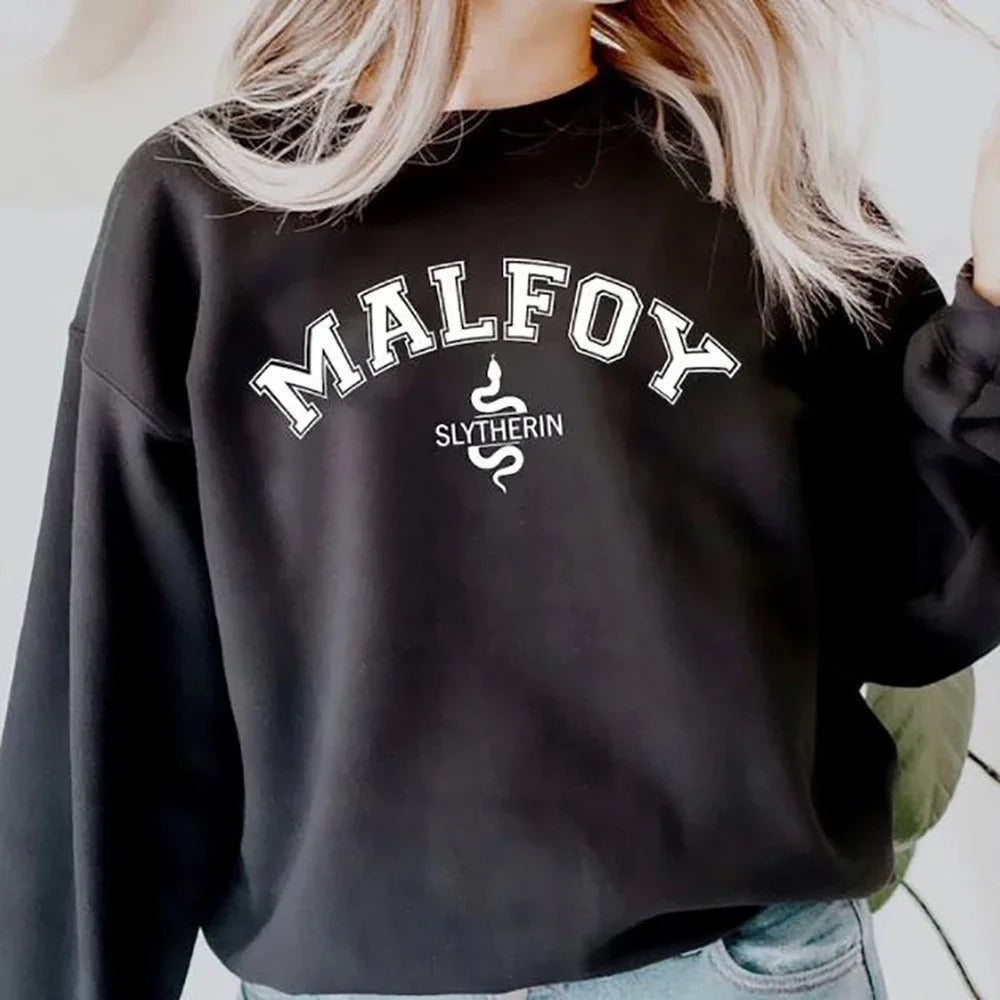 Malfoy Sweatshirt | Slytherin Merch