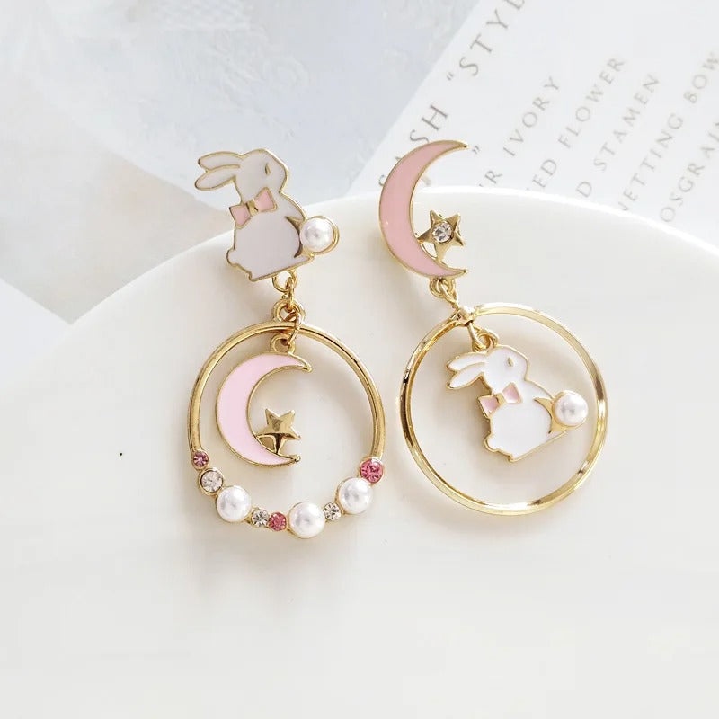 Asymmetrical Cute Pet Earrings Collection