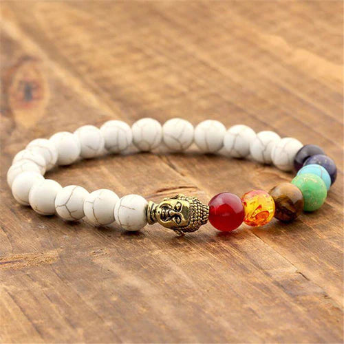 7 Chakra Boeddhistische Kralen Armband