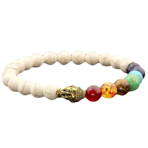 7 Chakra Boeddhistische Kralen Armband