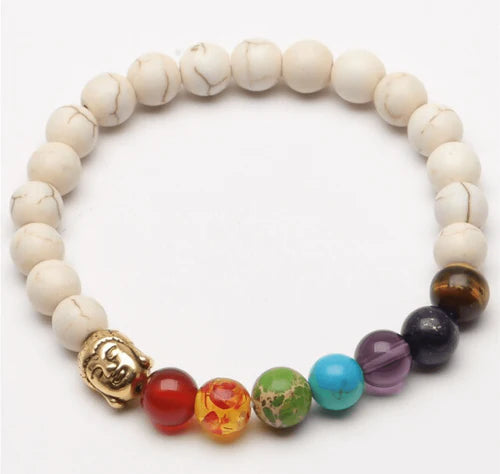 7 Chakra Boeddhistische Kralen Armband