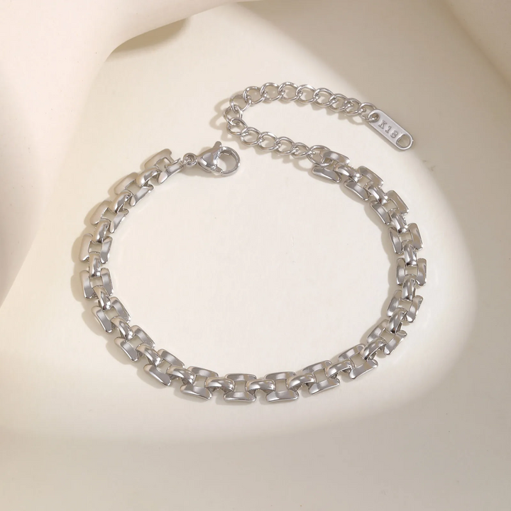 Bracelet chaîne de luxe | Or plaqué 14 carats
