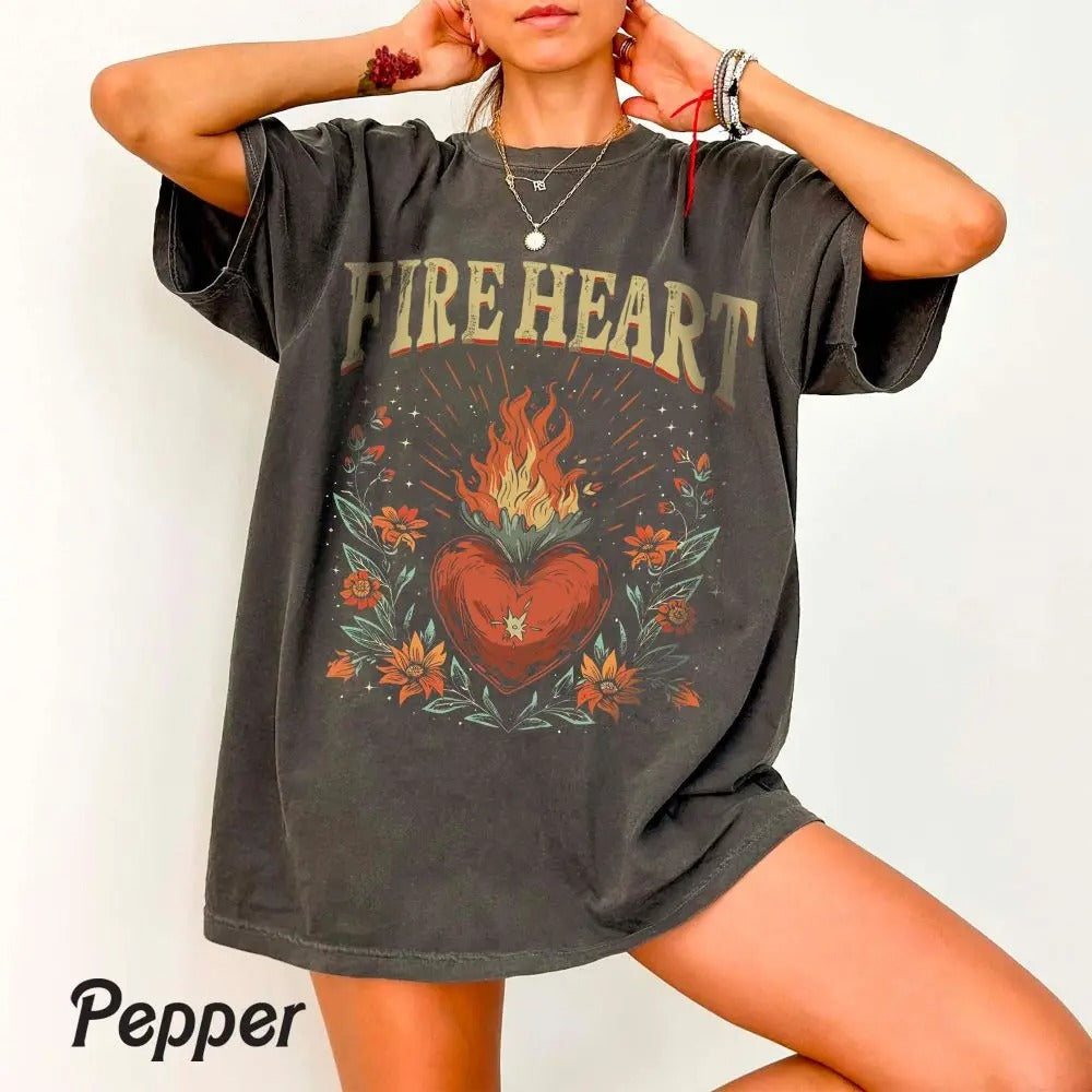 Fireheart Shirt | Throne of Glass Merch