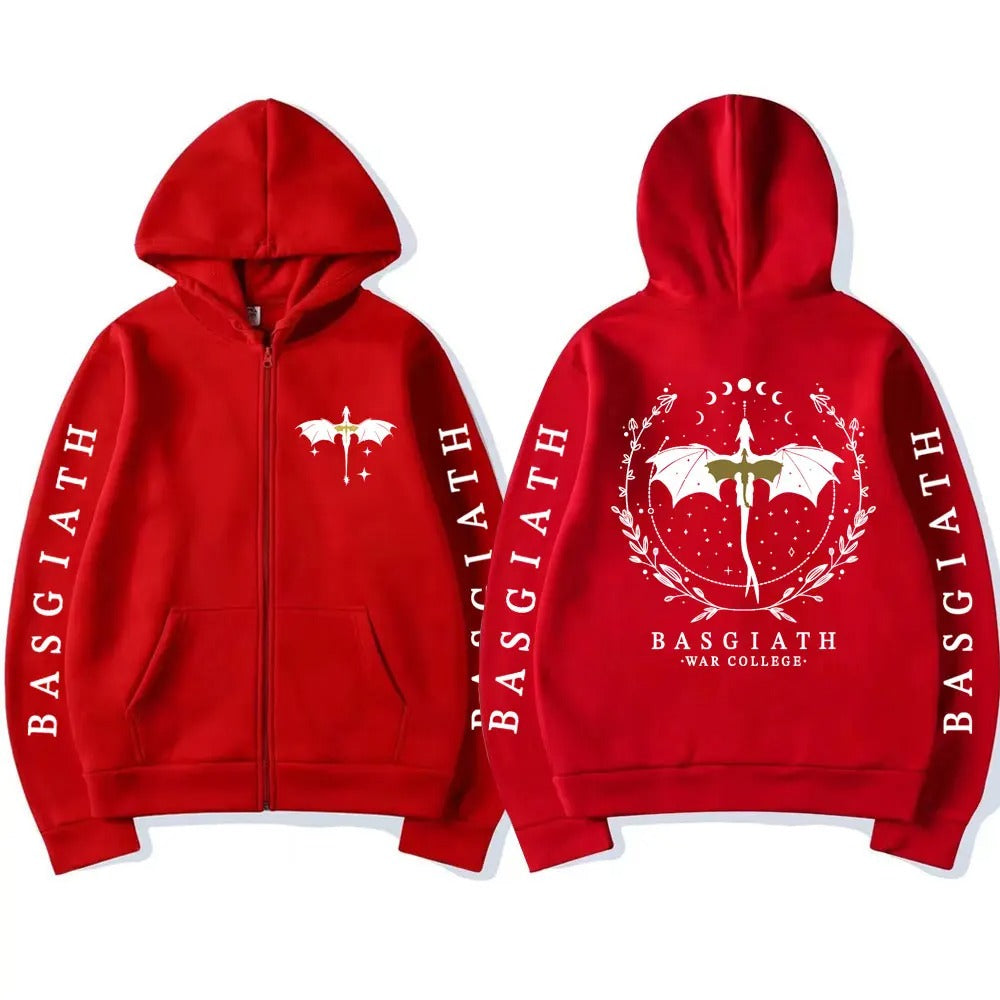 Basgiath Dragon Pullover | Fourth Wing Merch