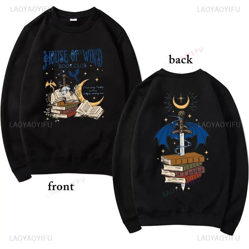 House of Wind Bookclub Sweatshirt Booktok Collection