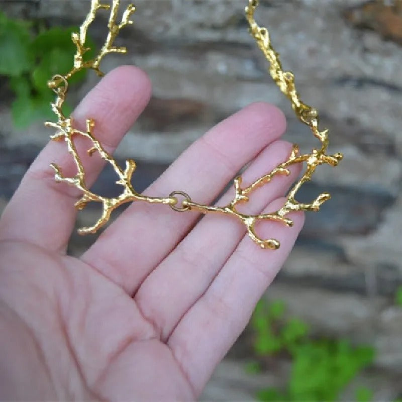 Antler Necklace Wiccan