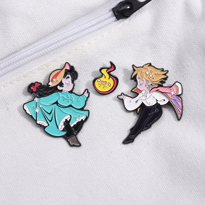 Howl's Moving Castle Pins