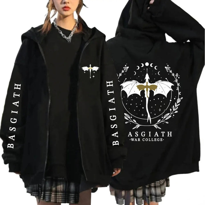 Basgiath Dragon Pullover | Fourth Wing Merch