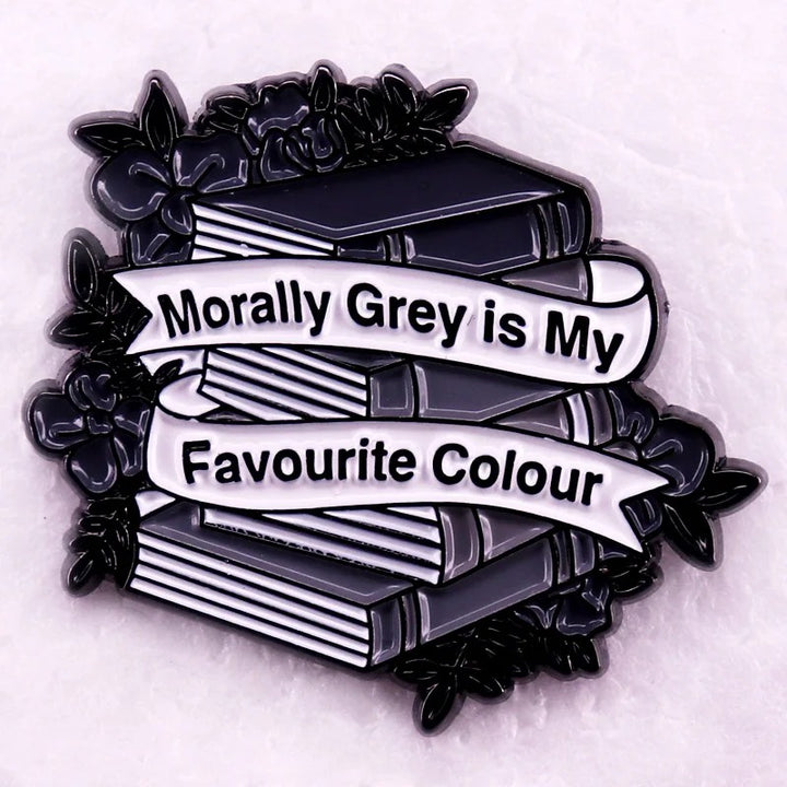 Booktok Pin Morally Grey